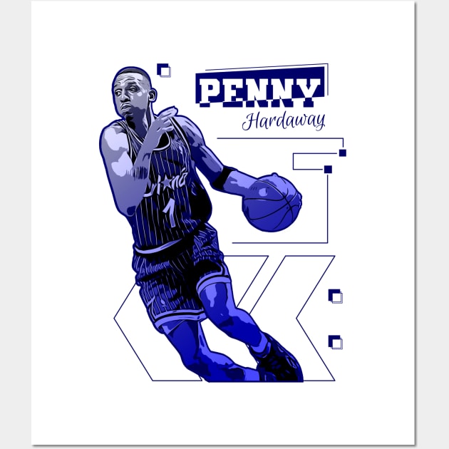 Penny Hardaway | 1 Wall Art by Aloenalone